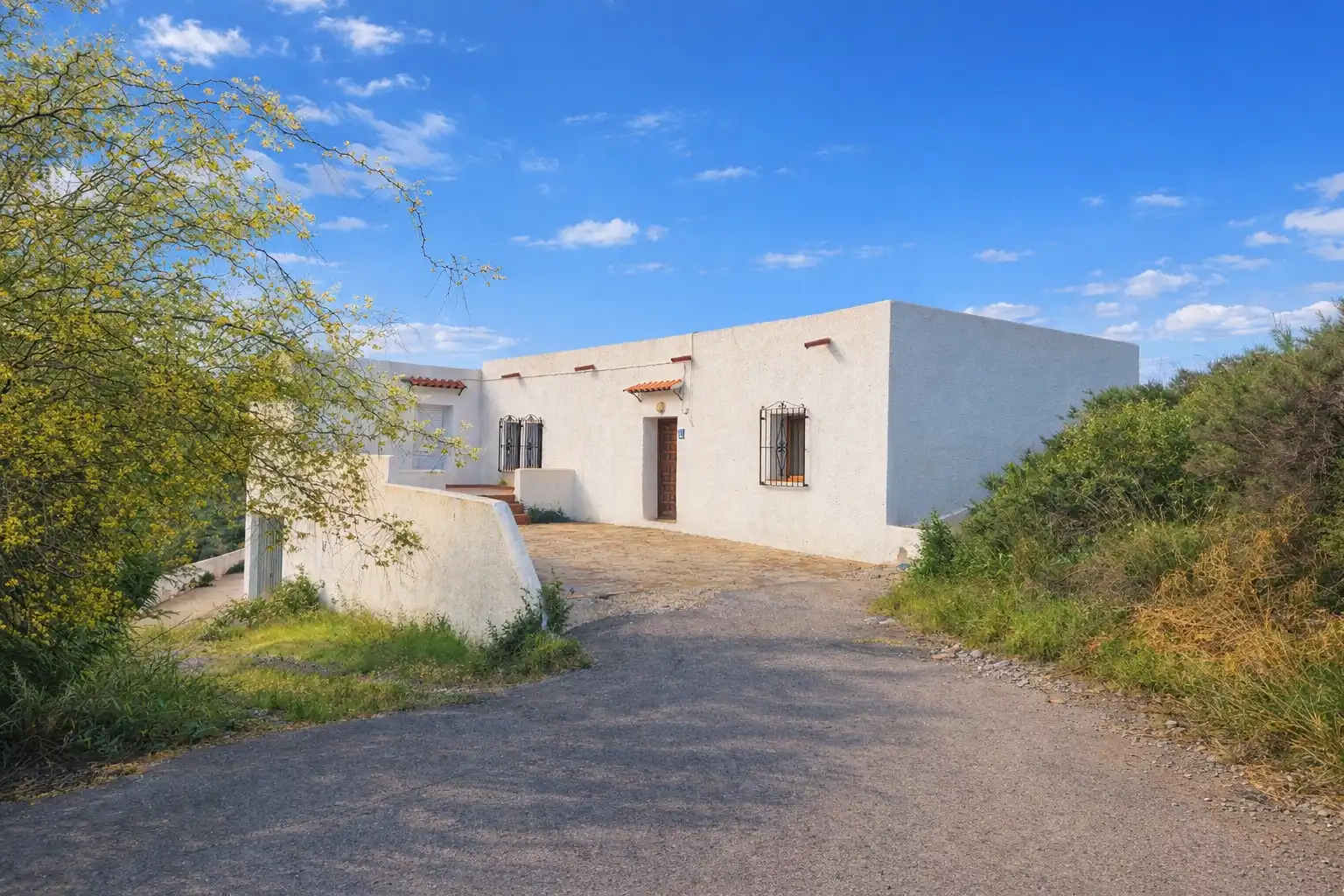 Vista exterior de Finca rústica en venda en Mojácar amb Aire condicionat i Terrassa