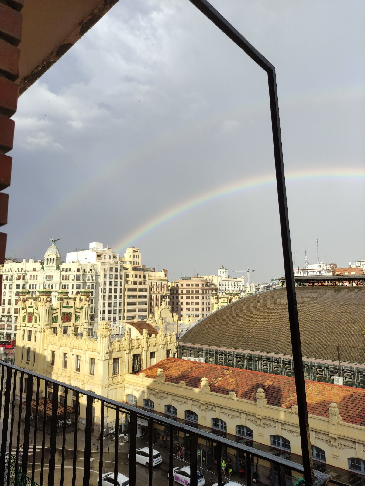 Exterior view of Flat to rent in  Valencia Capital  with Air Conditioner, Heating and Furnished