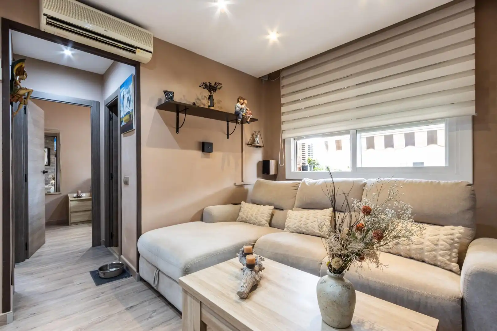 Sala d'estar de Pis en venda en Sabadell amb Aire condicionat, Calefacció i Parquet