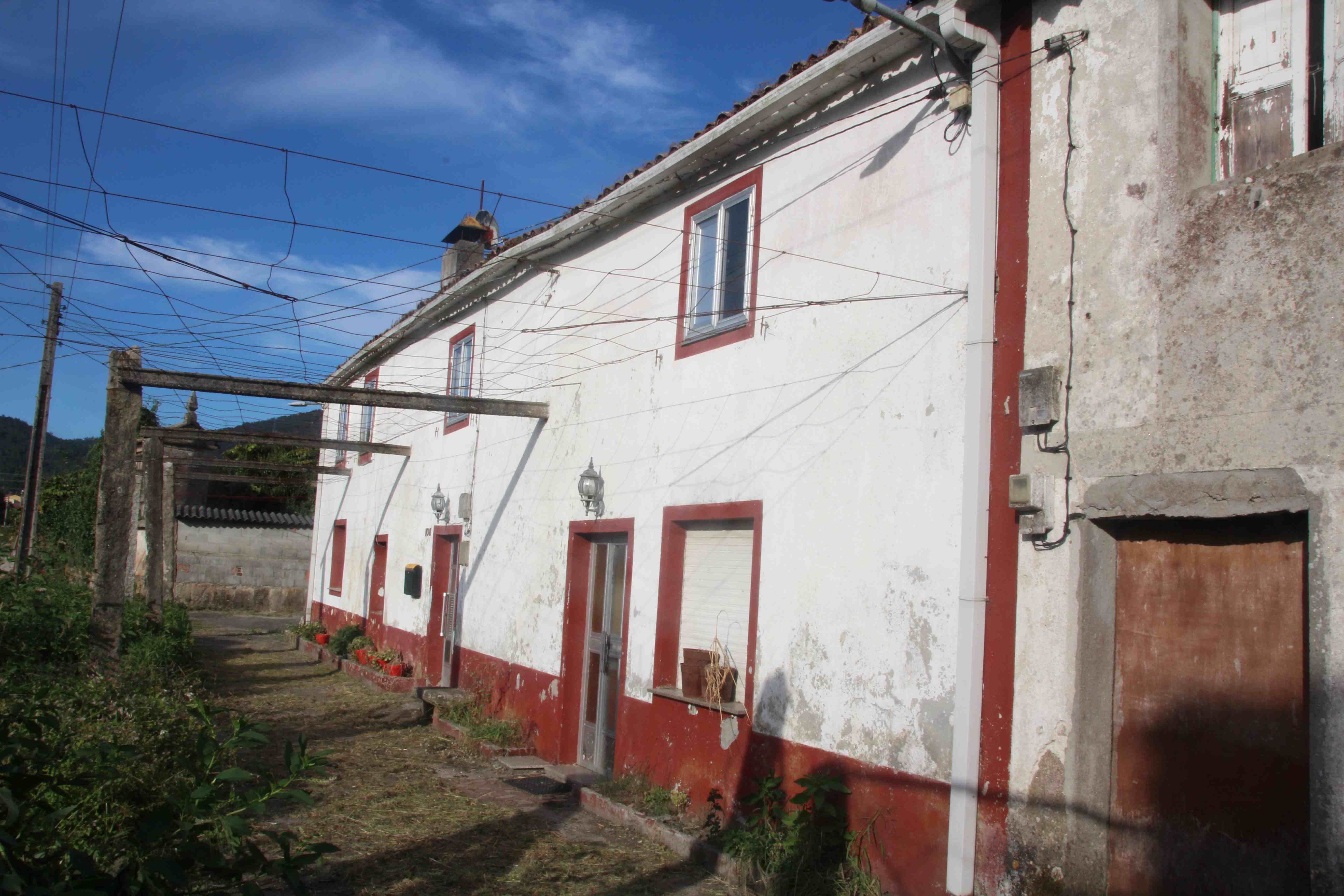 Exterior view of Single-family semi-detached for sale in Padrón