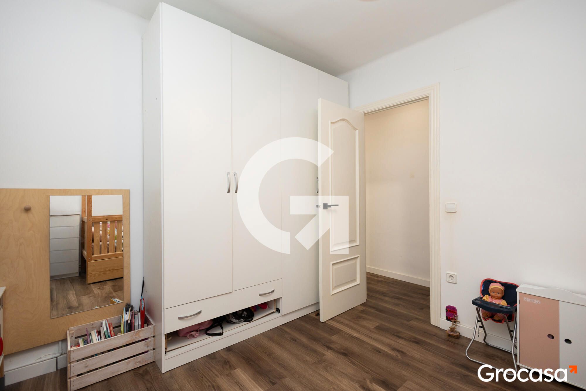 Bedroom of Flat for sale in El Prat de Llobregat  with Air Conditioner, Heating and Furnished