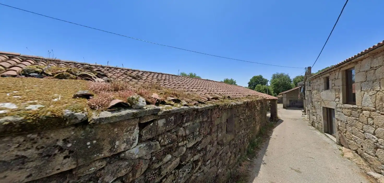 Vista exterior de Casa o chalet en venta en Rodeiro con Jardín privado y Amueblado