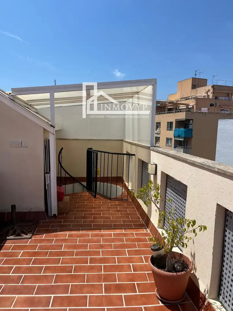 Balcony of Attic for sale in  Palma de Mallorca  with Air Conditioner and Terrace