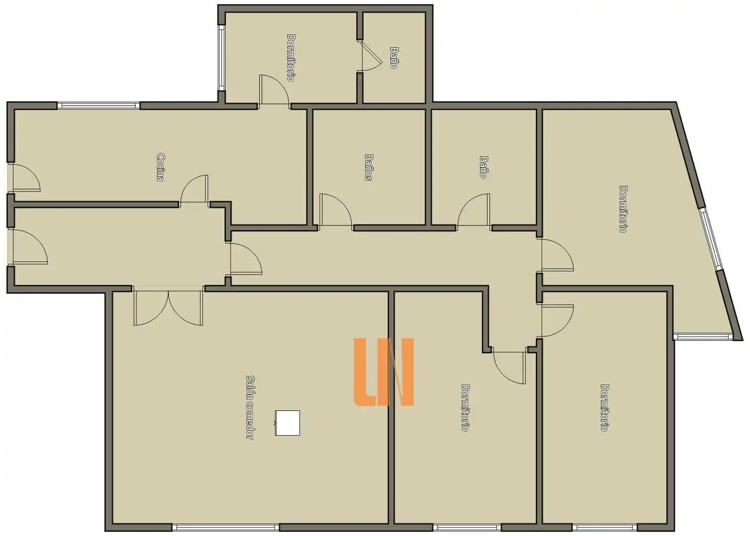 Piso en venta en A Coruña Capital  con Calefacción, Parquet y Internet