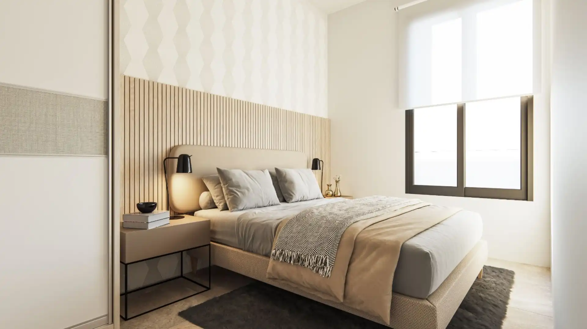 Bedroom of Flat for sale in Águilas  with Terrace, Storage room and Balcony