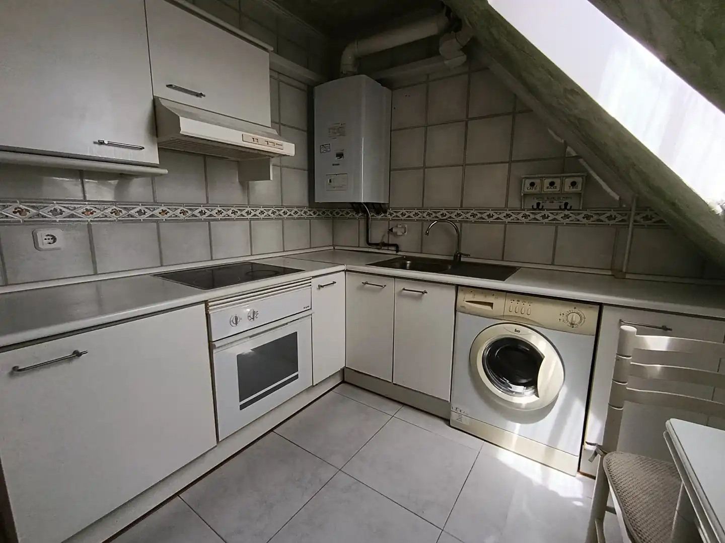 Cocina de Apartamento en venta en Benavente con Calefacción, Parquet y Terraza