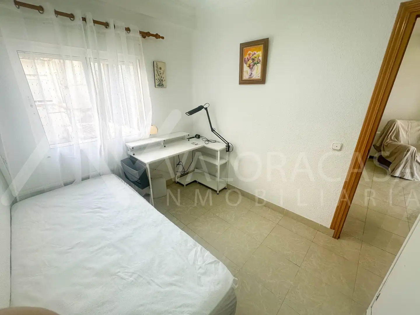 Bedroom of Flat for rent in Málaga  with Air Conditioner, Furnished and Microwave