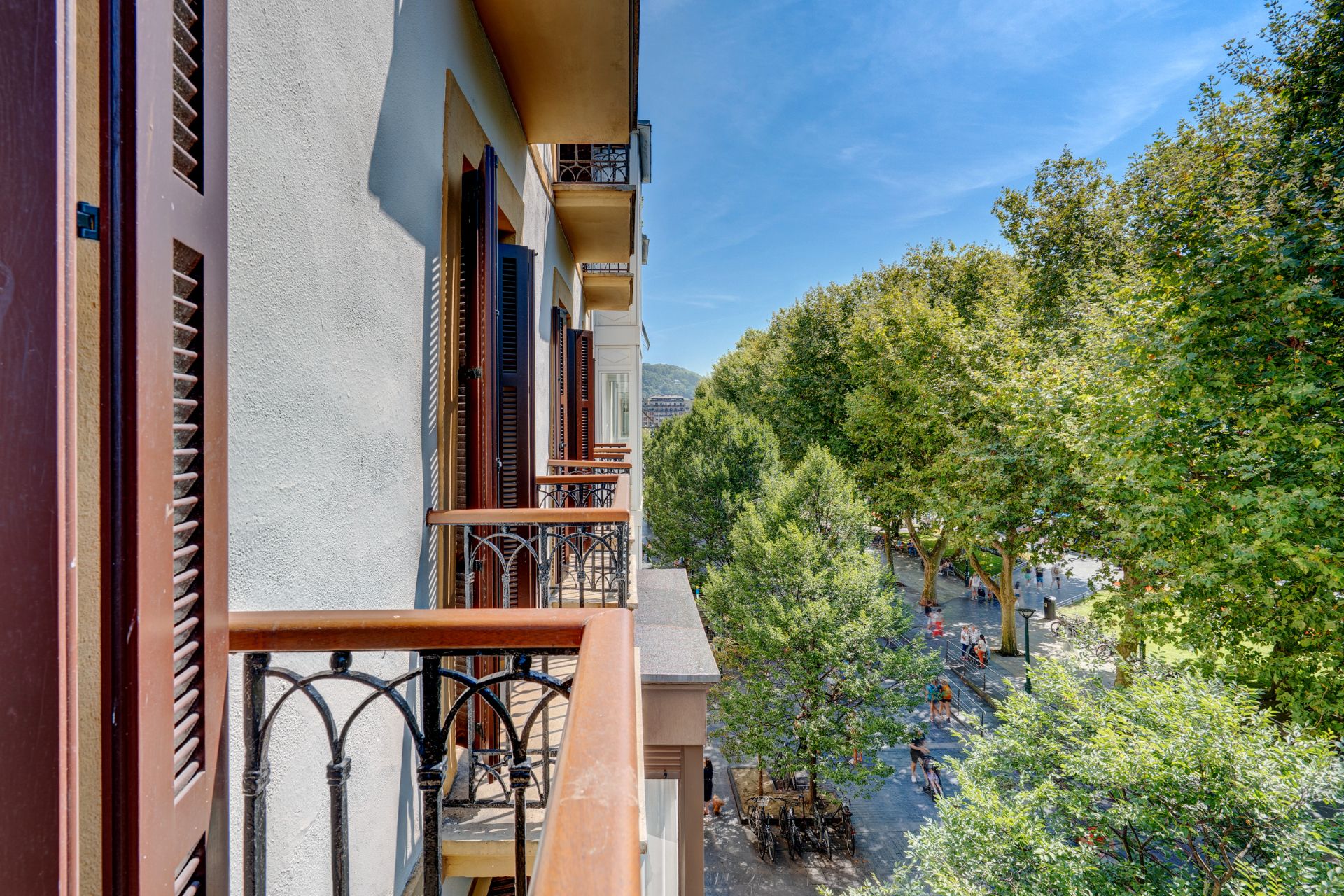 Balcony of Flat for sale in Donostia - San Sebastián   with Heating, Furnished and Oven