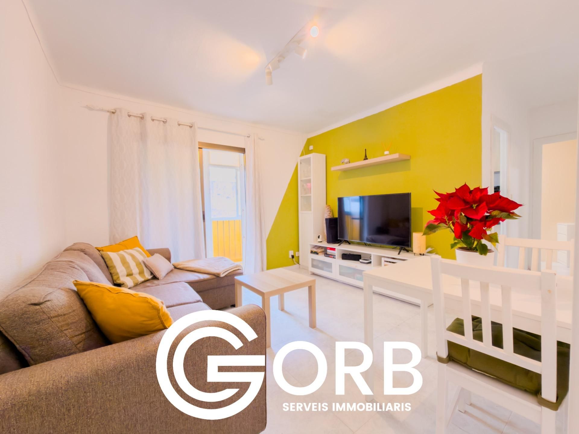 Sala d'estar de Pis en venda en Mataró amb Balcó