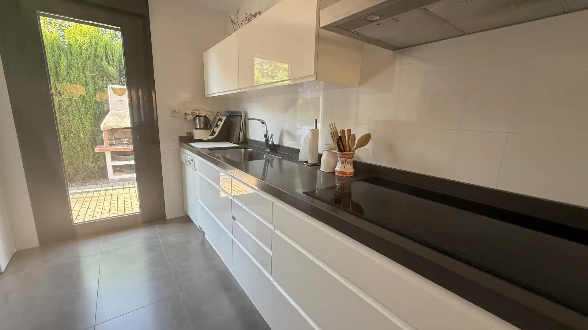 Küche von Haus oder Chalet zum Verkauf in Albacete mit Klimaanlage, Heizung und Privatgarten