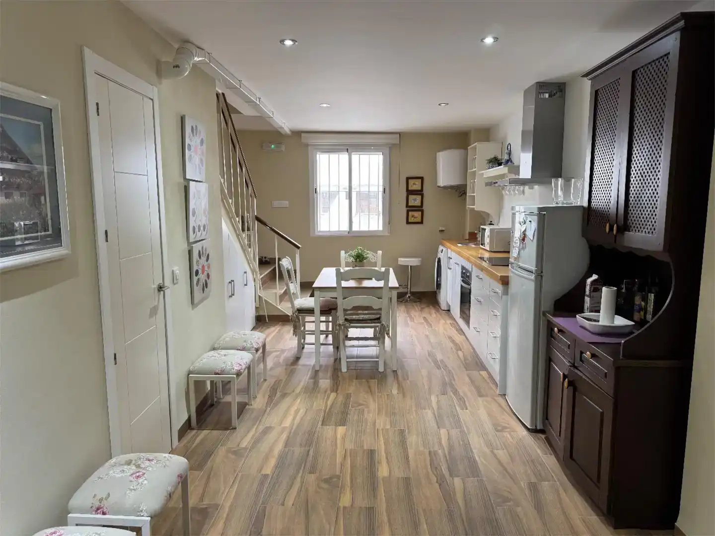 Cuina de Apartament en venda en Espiel amb Aire condicionat i Moblat