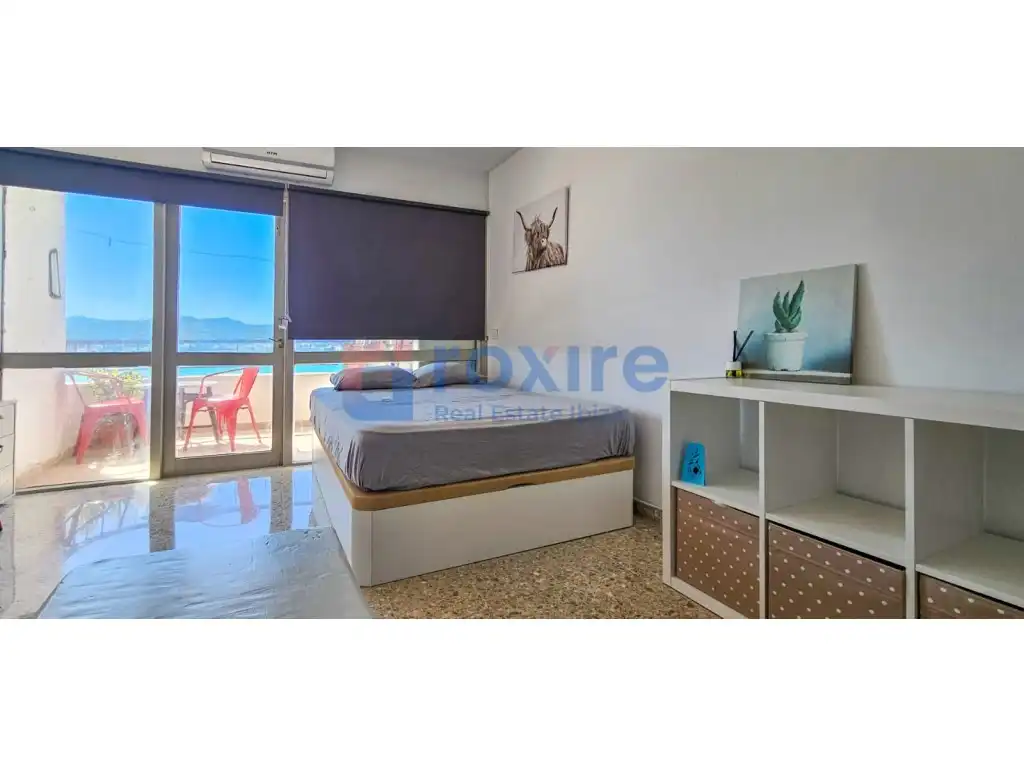 Schlafzimmer von Wohnung zur Miete in Sant Antoni de Portmany mit Klimaanlage, Möbliert und Ofen
