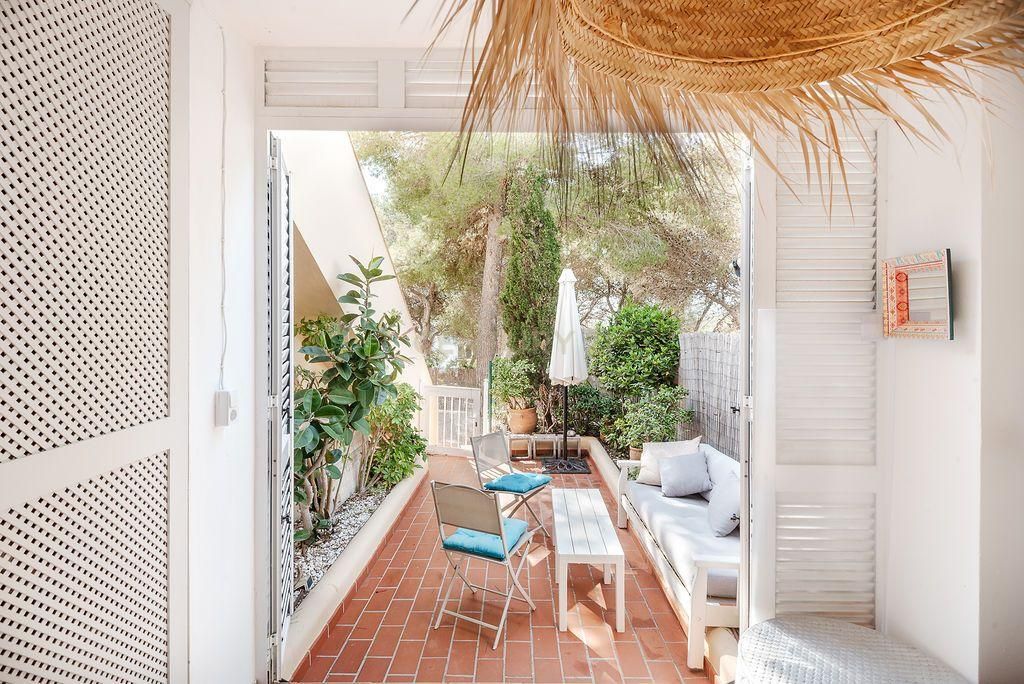 Terrassa de Apartament en venda en Santa Eulària des Riu amb Aire condicionat i Rentadora