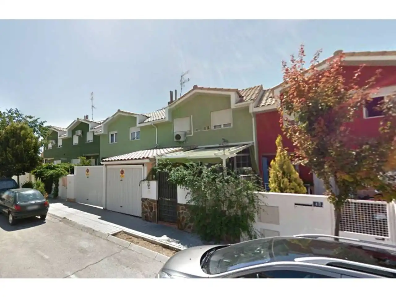 Vista exterior de Casa adosada en venta en Ontígola con Jardín privado