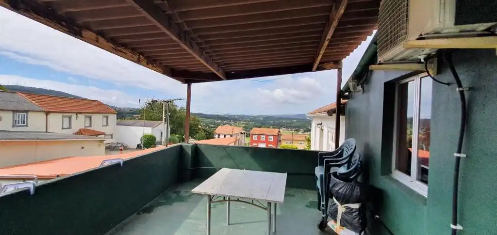 Terraza de Apartamento de alquiler en Valdoviño con Aire acondicionado y Calefacción