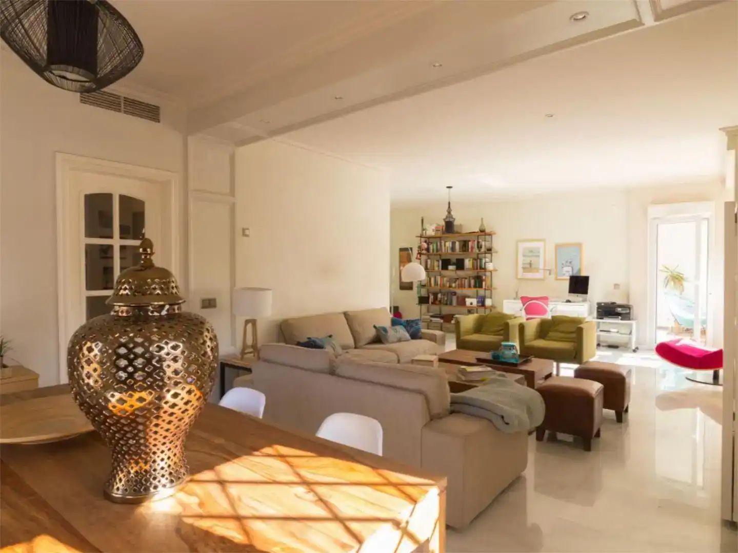Sala d'estar de Pis en venda en Sur