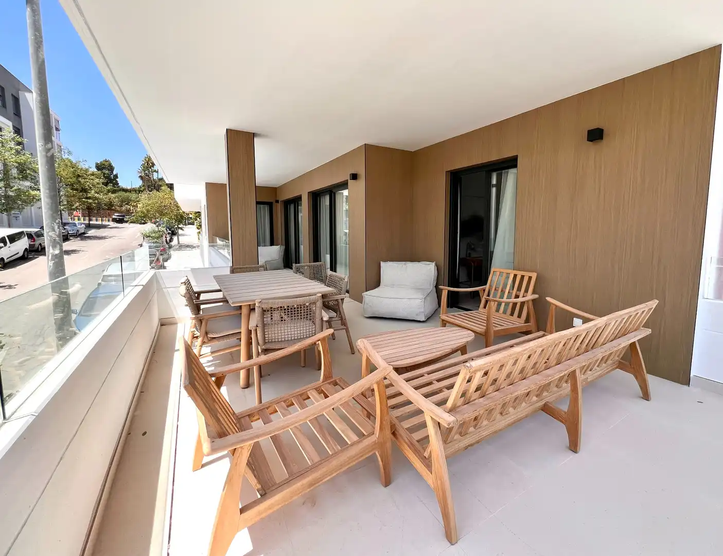 Terraza de Apartamento en venta en Marbella con Aire acondicionado, Terraza y Horno