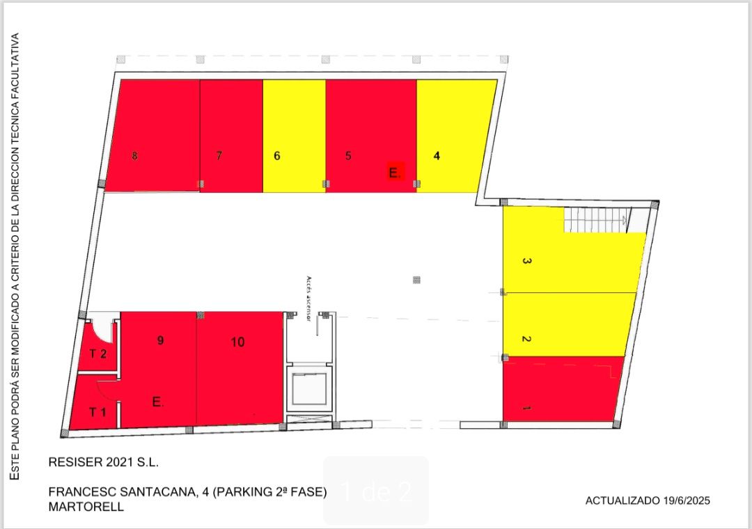 Parking of Garage for sale in Martorell