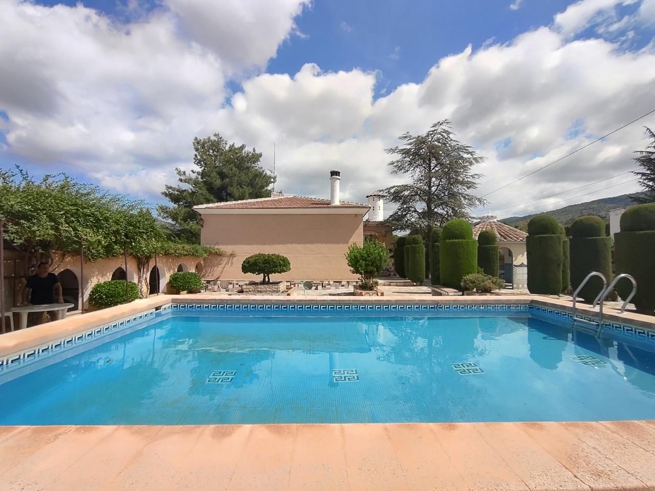 Piscina de Finca rústica en venda en Ibi amb Jardí privat i Piscina