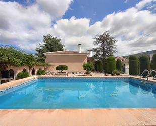 Swimming pool of Country house for sale in Ibi  with Private garden and Swimming Pool