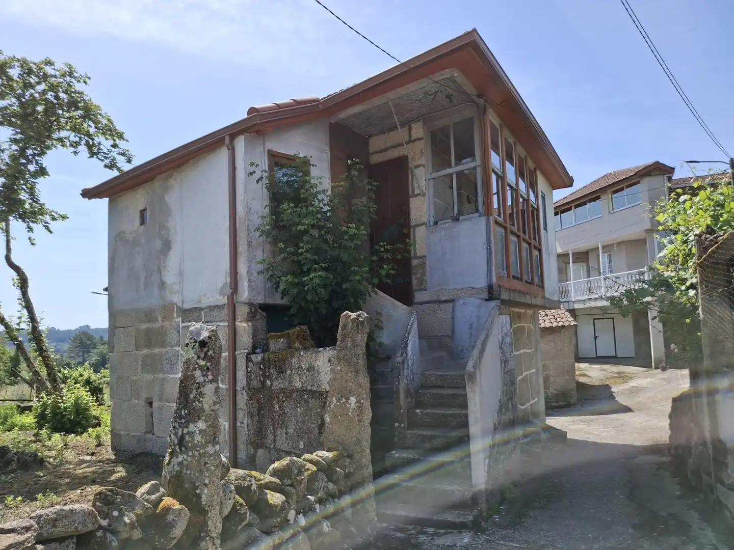 Vista exterior de Finca rústica en venda en San Cristovo de Cea