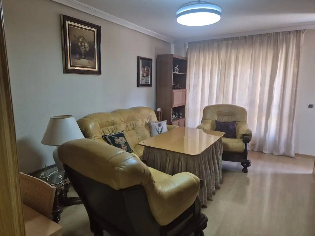 Wohnzimmer von Wohnung zur Miete in Badajoz mit Klimaanlage und Möbliert