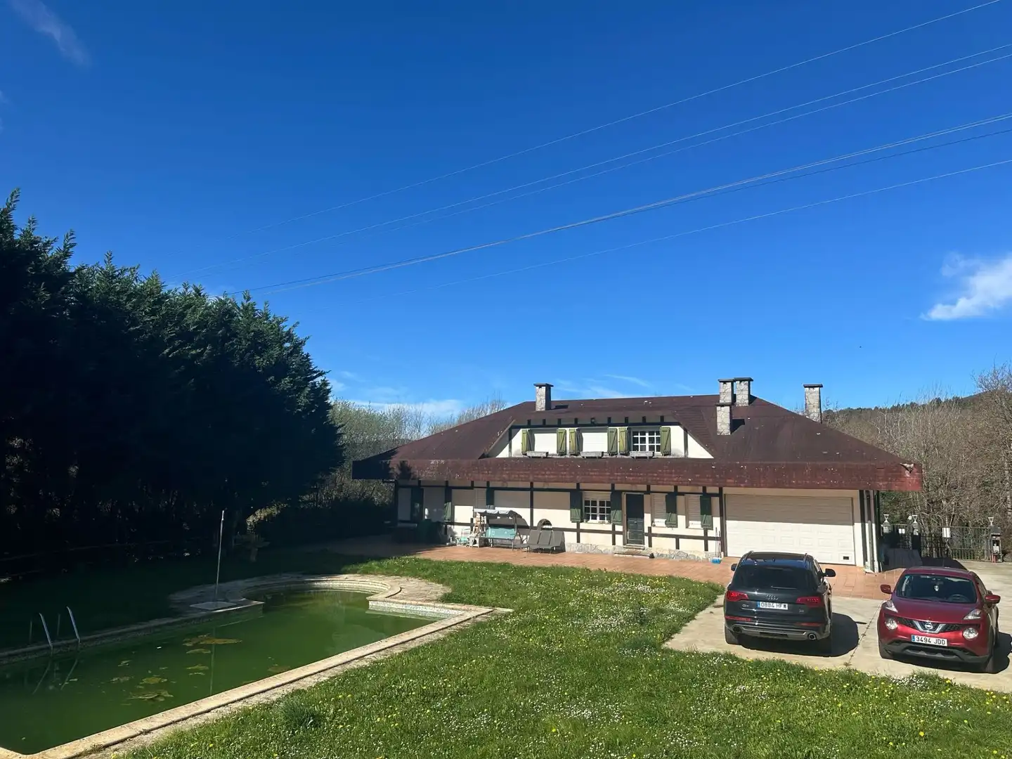 Vista exterior de Casa o chalet en venta en Meñaka con Calefacción, Jardín privado y Terraza