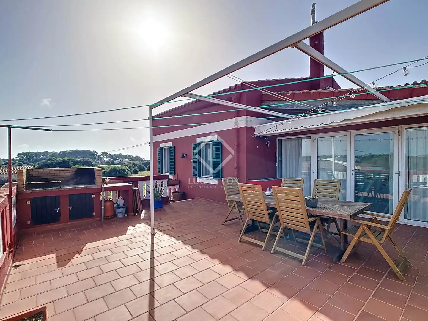 Terrace of Country homes for sale in Ciutadella de Menorca  with Air Conditioner, Heating and Private garden