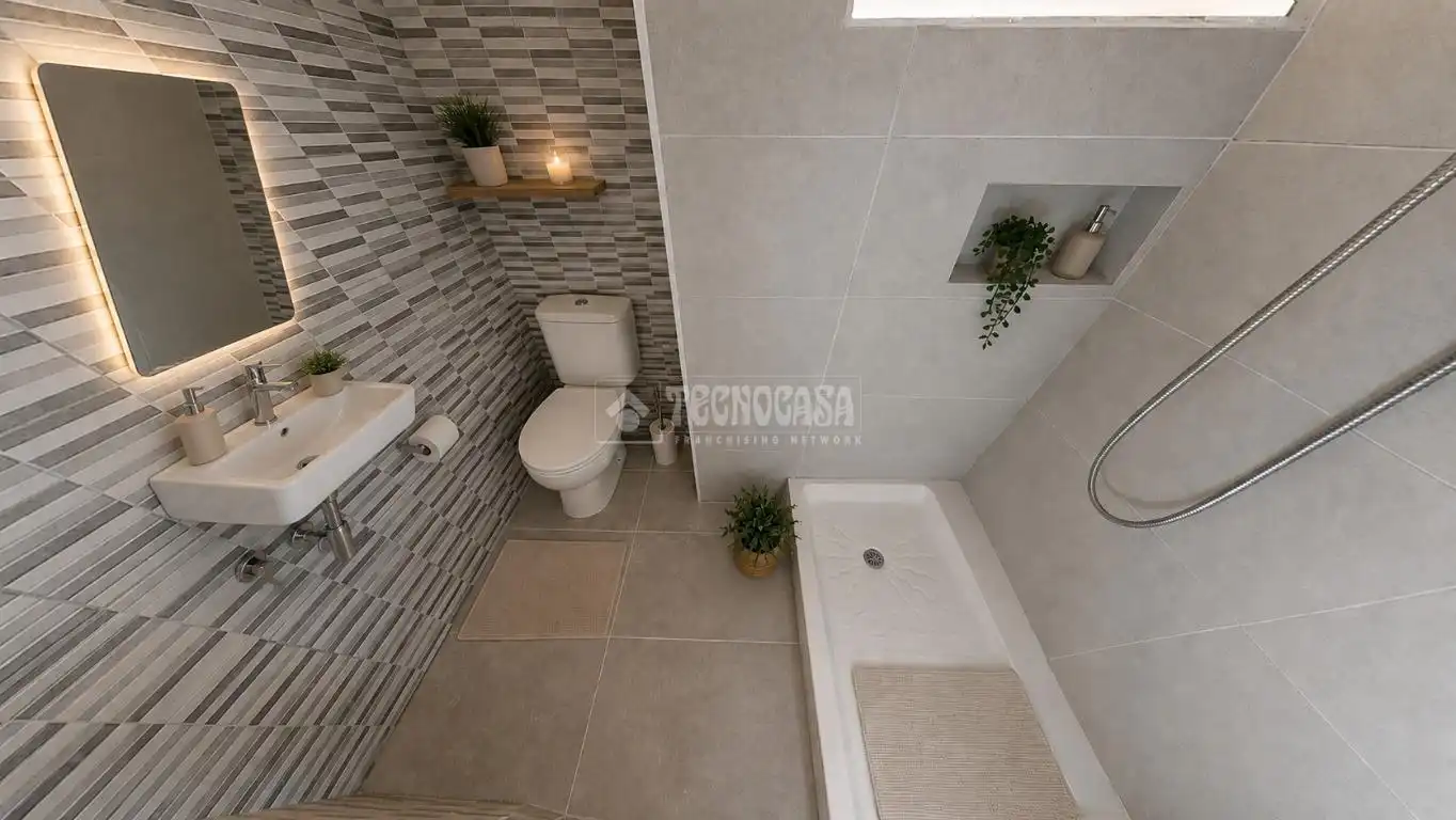 Bathroom of Flat for sale in Sabadell  with Heating and Parquet flooring