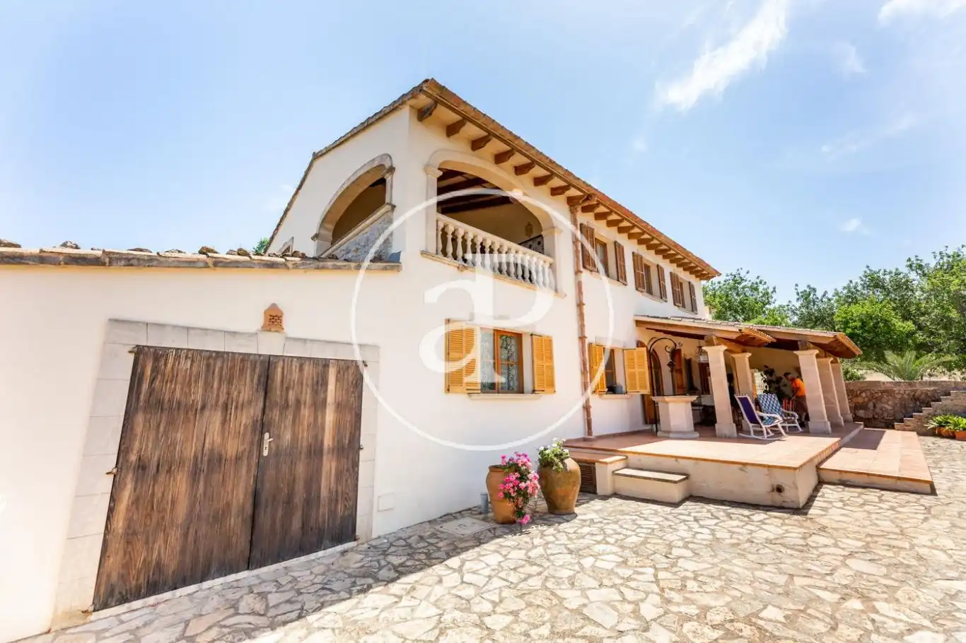 Vista exterior de Casa o xalet en venda en Manacor amb Calefacció, Jardí privat i Terrassa