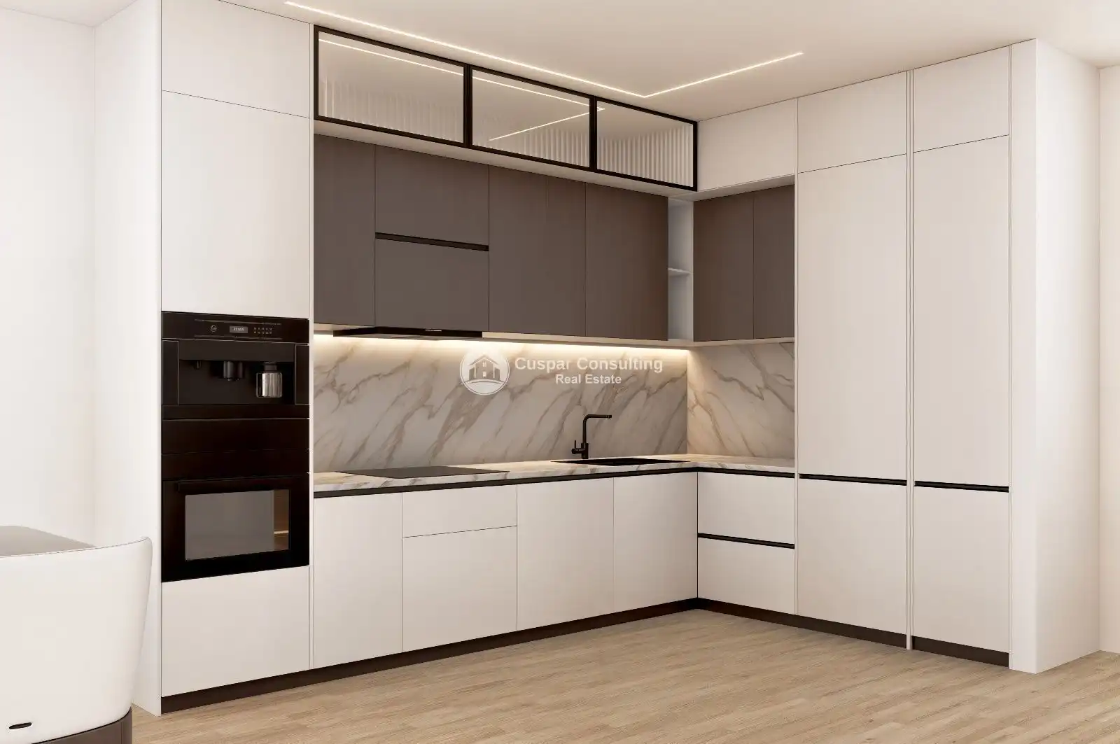 Cocina de Apartamento en venta en Finestrat con Calefacción, Terraza y Piscina