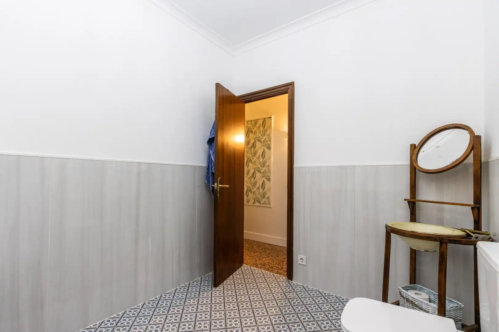 Badezimmer von Einfamilien-Reihenhaus zum Verkauf in Terrassa mit Heizung und Terrasse