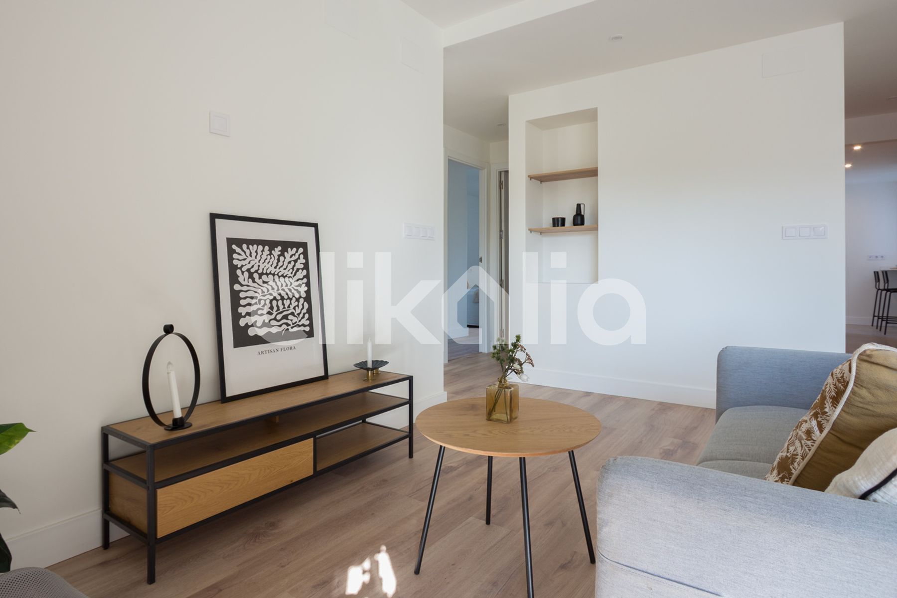 Sala d'estar de Pis en venda en  Sevilla Capital amb Aire condicionat i Terrassa