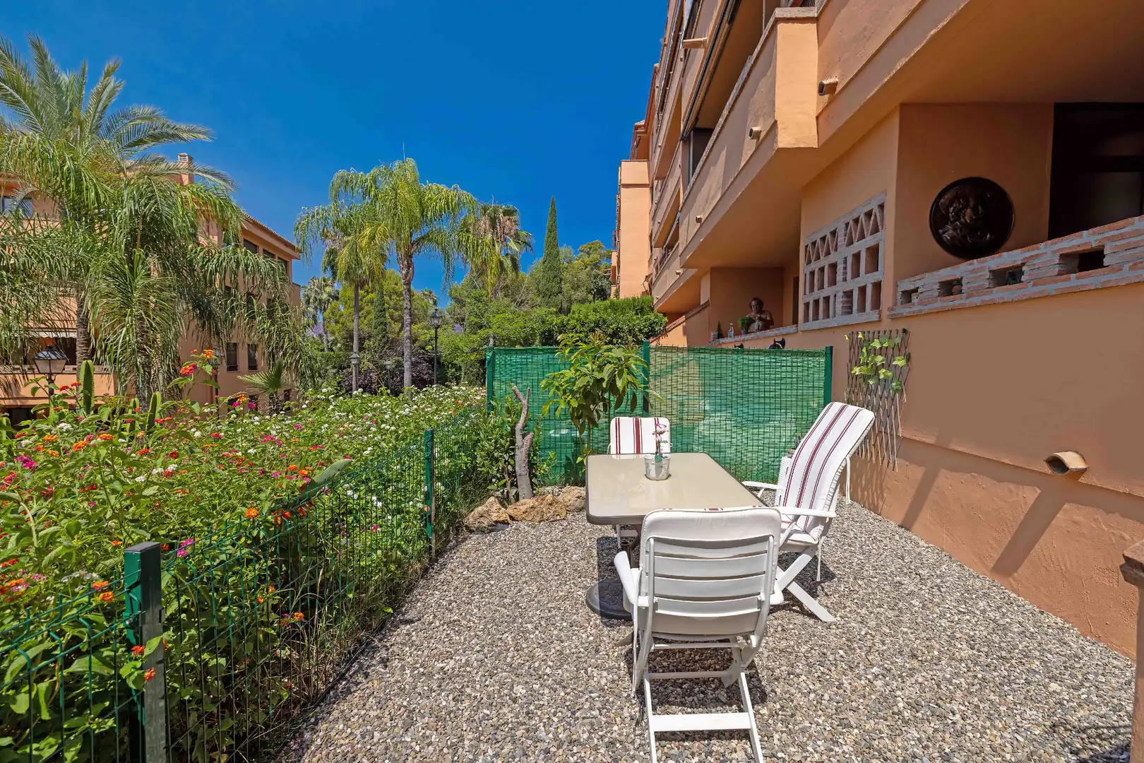 Exterior view of Ground floor for sale in Marbella  with Air Conditioner, Heating and Private garden