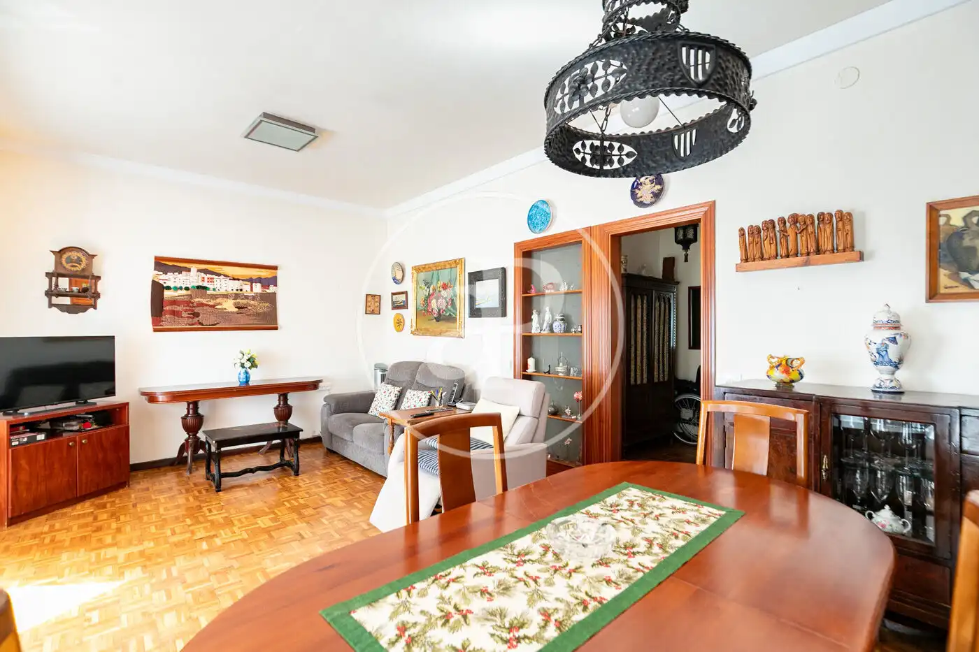 Living room of Flat for sale in Barcelona  with Heating and Balcony