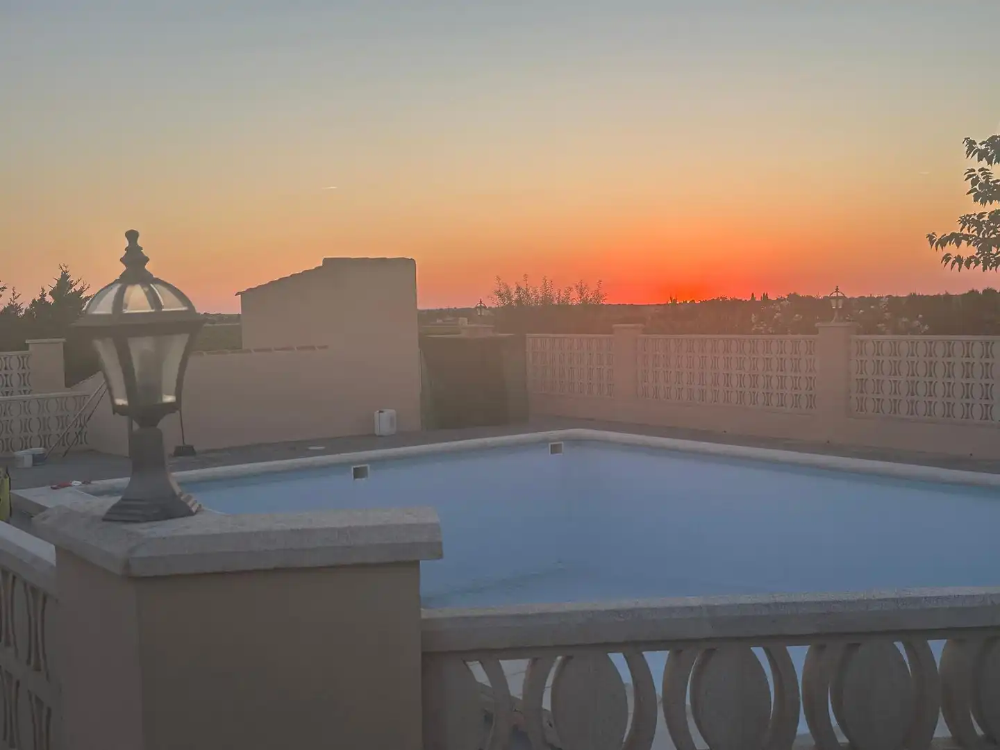 Piscina de Casa o chalet en venta en Villarrobledo con Jardín privado, Terraza y Trastero