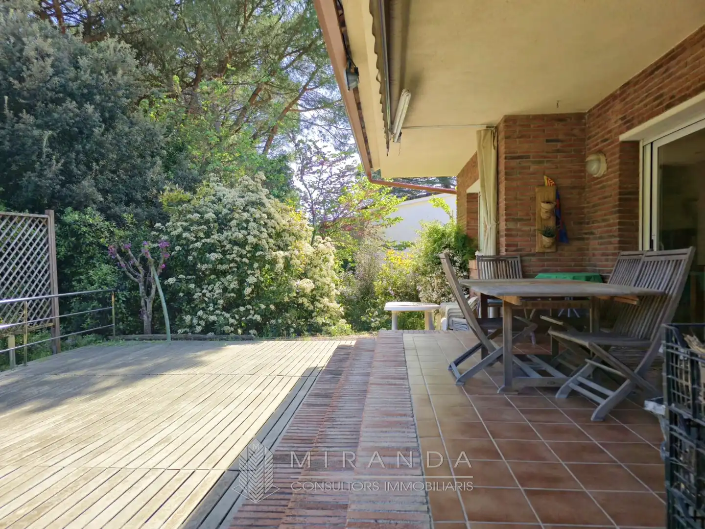 Jardí de Casa o xalet en venda en Sant Pere de Vilamajor amb Aire condicionat, Calefacció i Jardí privat