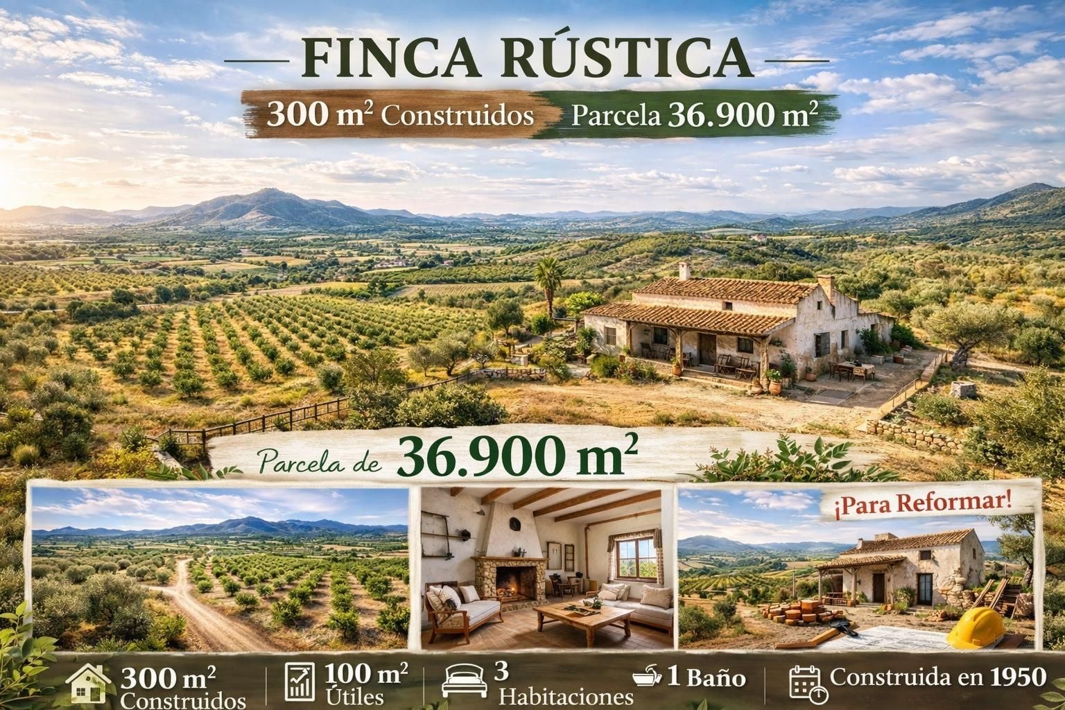 Finca rústica de lloguer amb opció a compra en  Murcia Capital