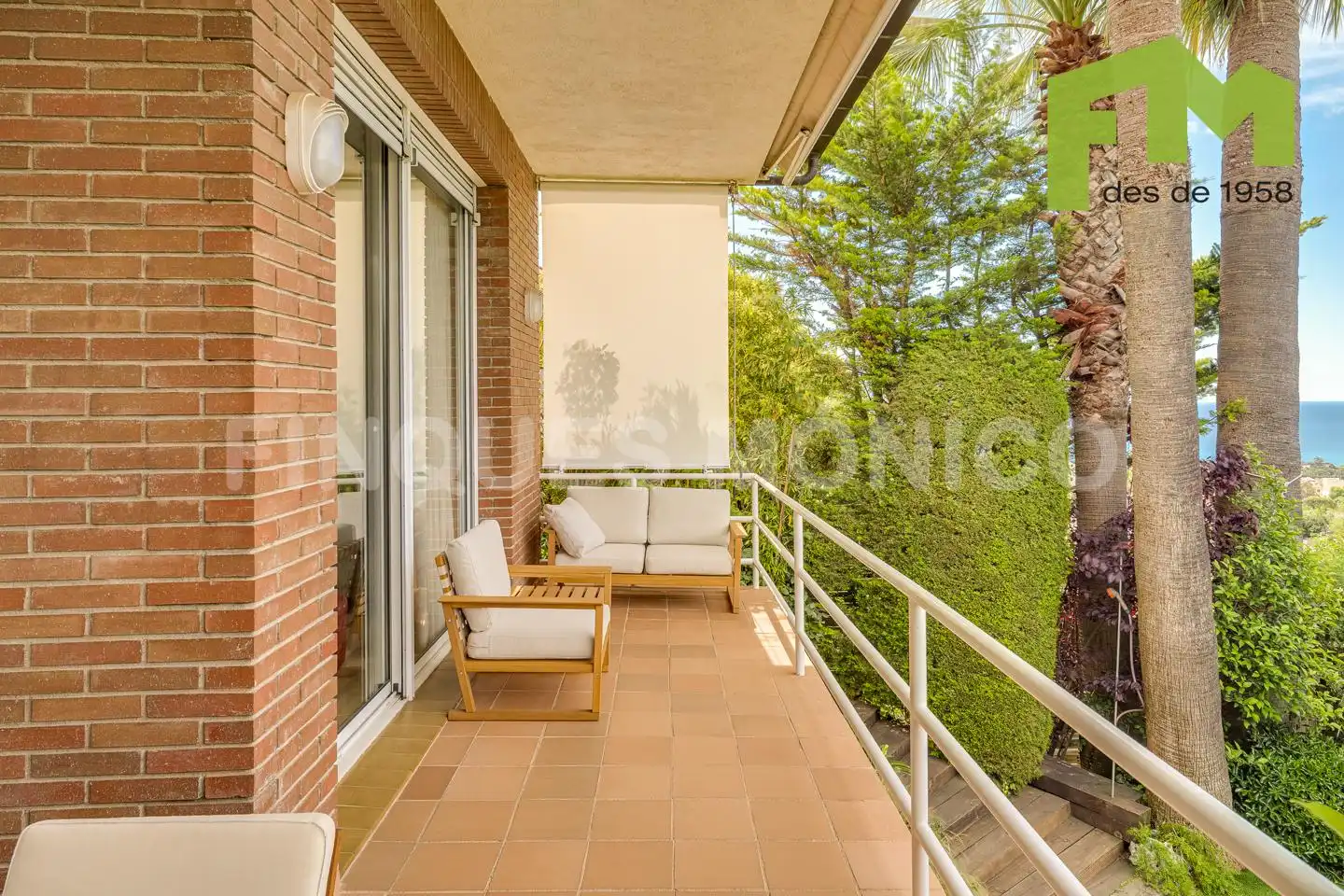 Terraza de Casa o chalet en venta en Teià con Calefacción, Jardín privado y Terraza