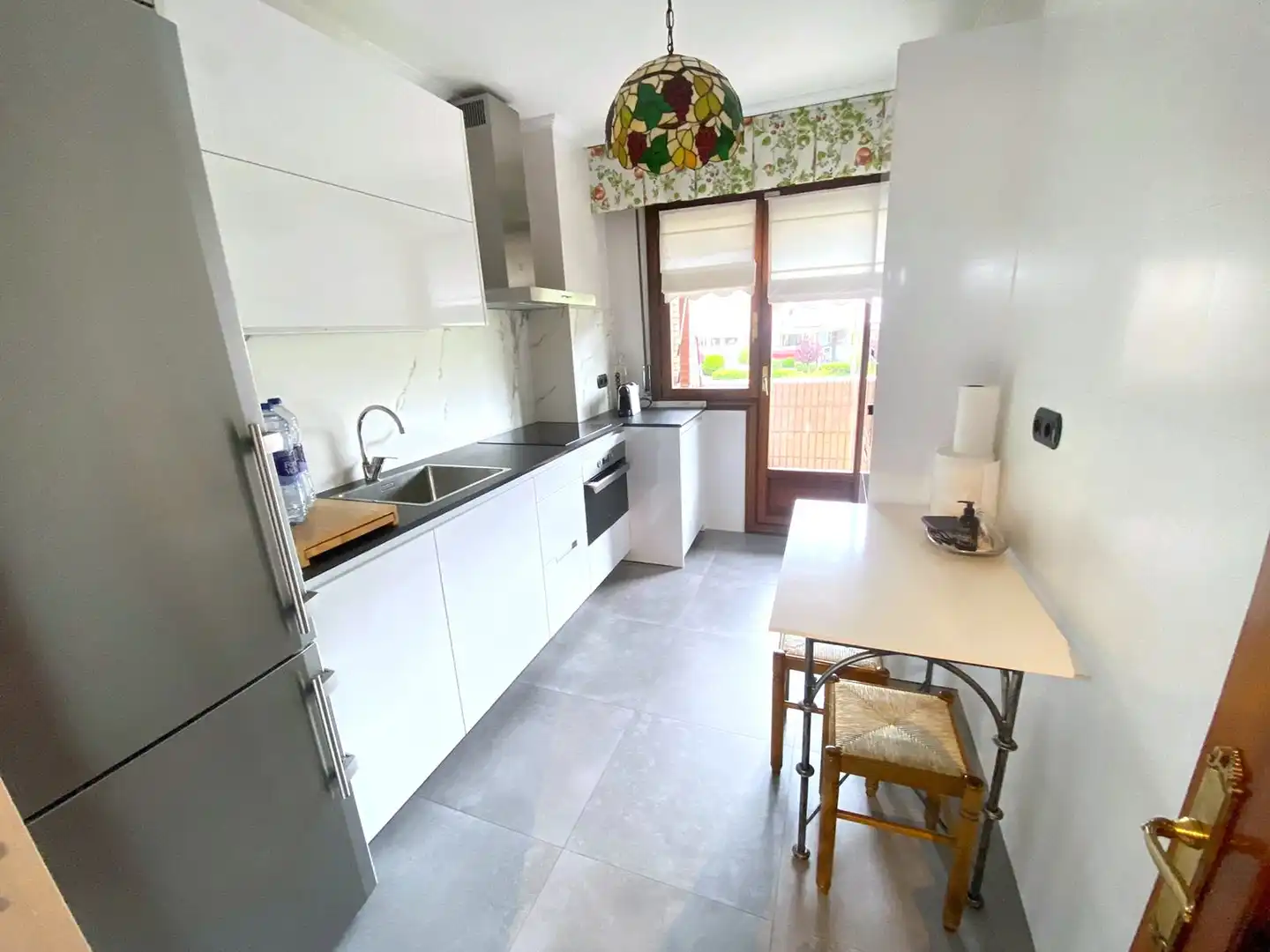 Kitchen of Flat for sale in Castro-Urdiales  with Heating, Private garden and Parquet flooring