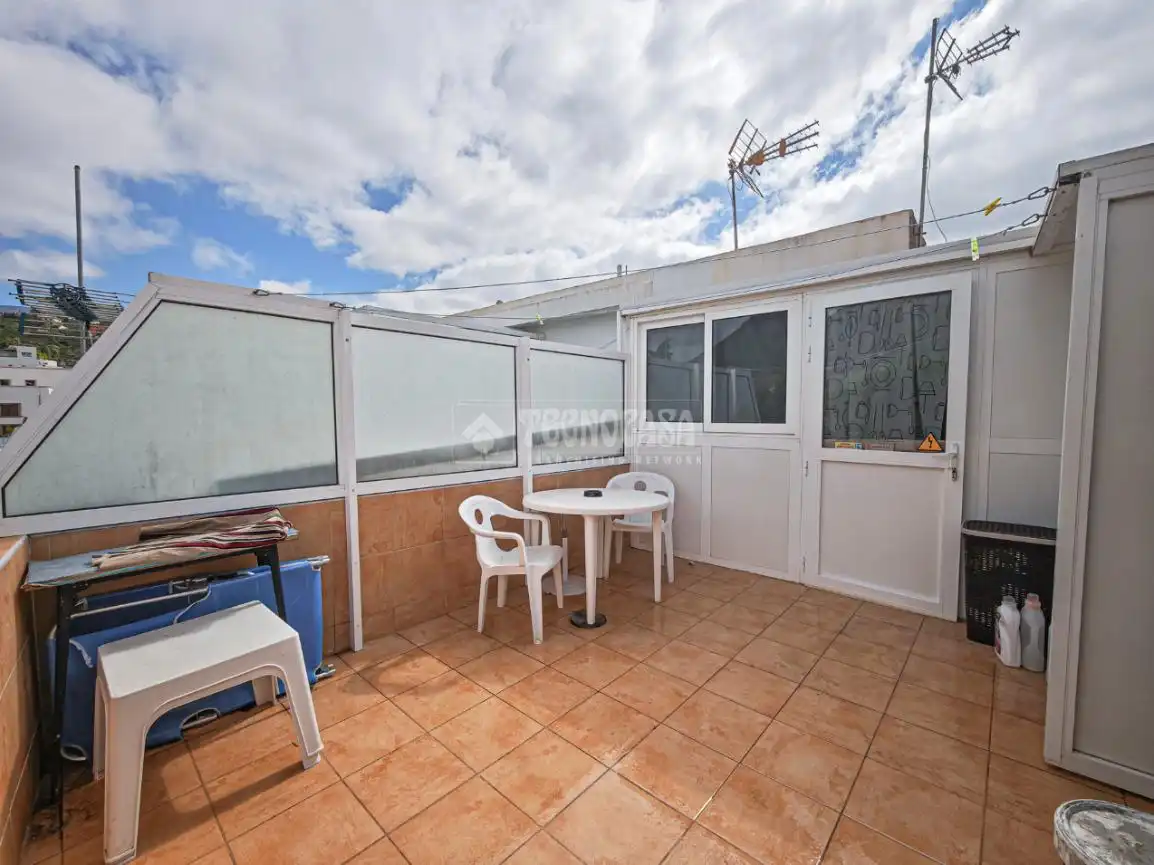 Terraza de Casa adosada en venta en Arona con Amueblado