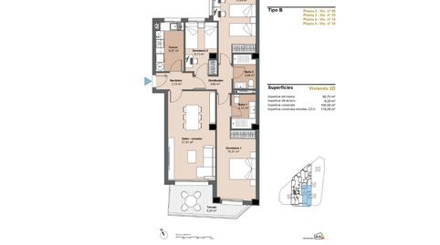 Foto 3 de Pis en venda a Avenida de Valencia - Avenida de Casalduch, Castellón de la Plana / Castelló de la Plana