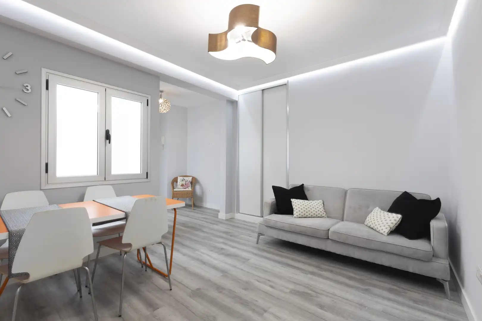 Wohnzimmer von Wohnung zur Miete in Puerto de la Cruz mit Möbliert
