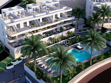 Penthouse mit Pool zum Verkauf in Balcón de Finestrat - Terra Marina