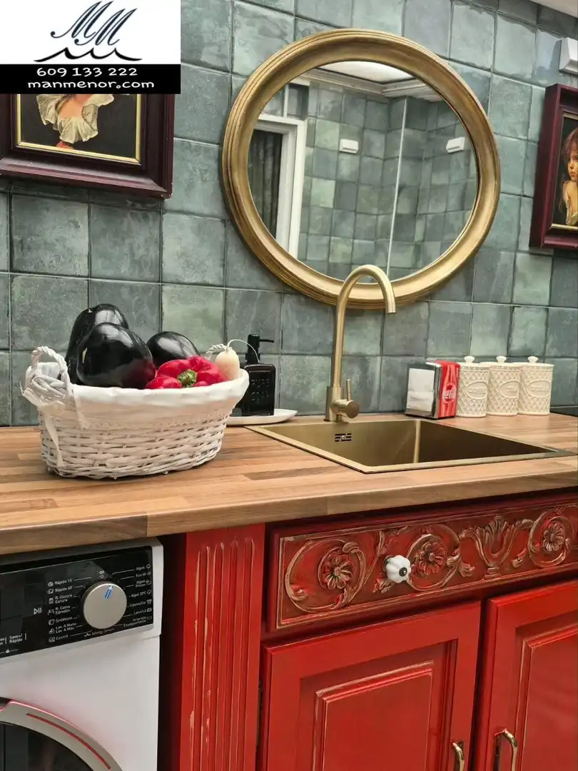 Cocina de Dúplex en venta en Cartagena con Aire acondicionado, Terraza y Amueblado