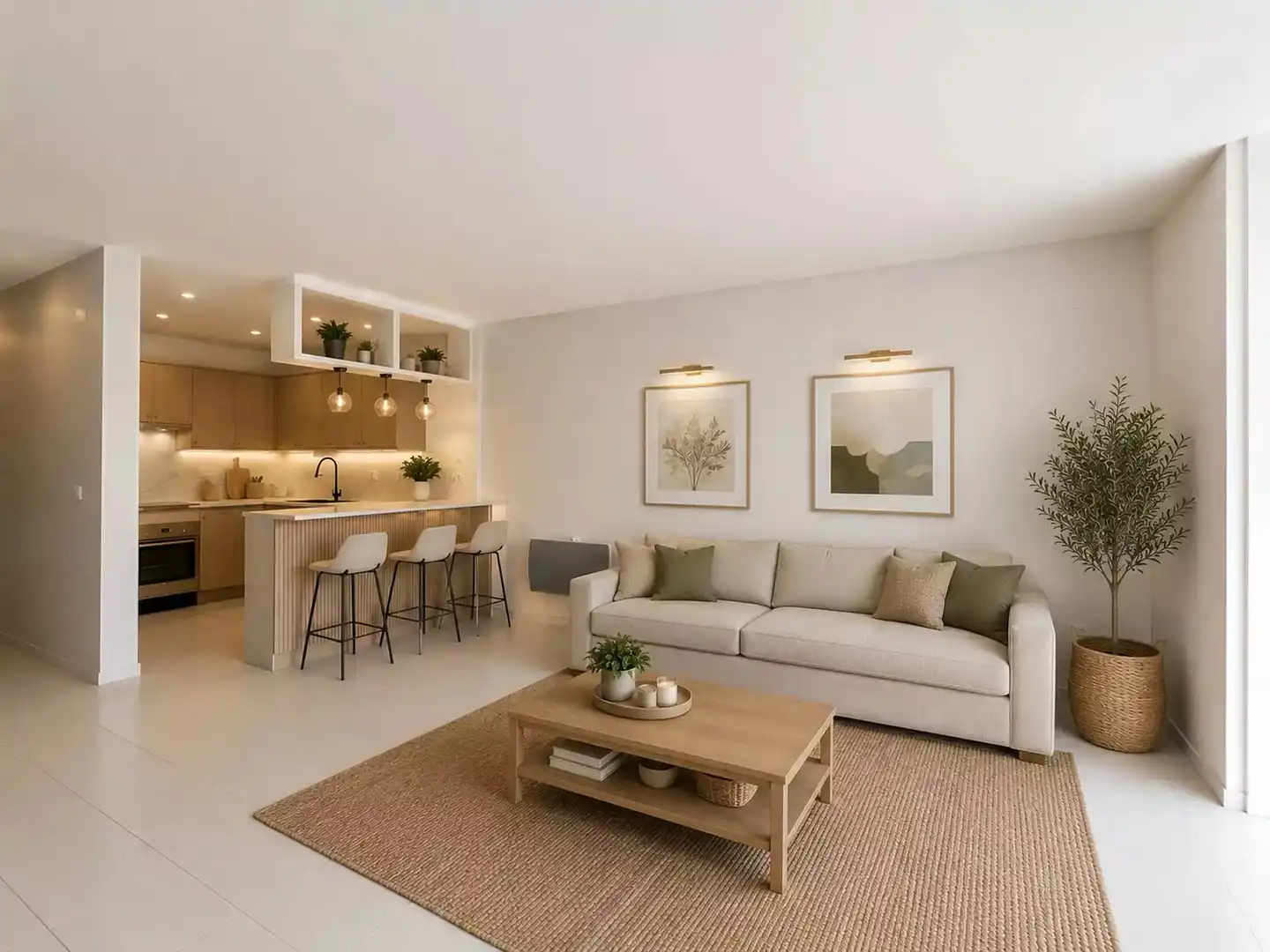 Wohnzimmer von Wohnungen zum Verkauf in Empuriabrava