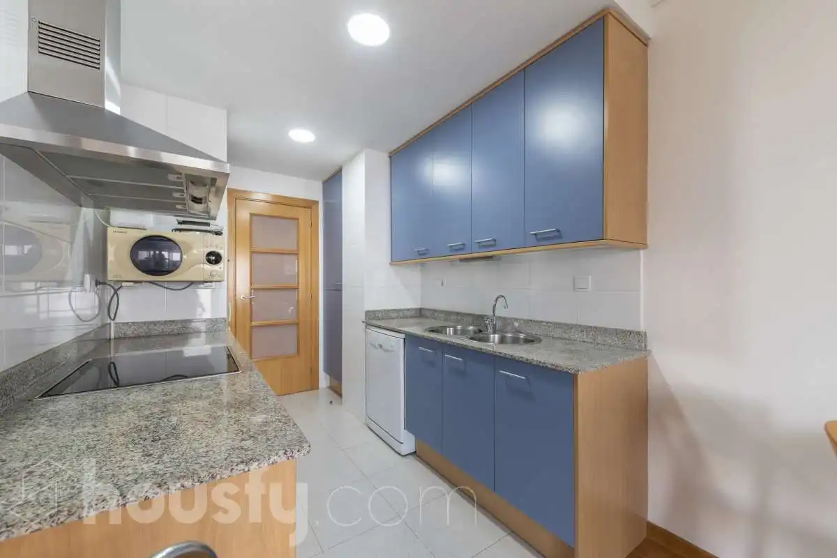 Kitchen of Flat for rent in Mataró  with Air Conditioner, Heating and Parquet flooring