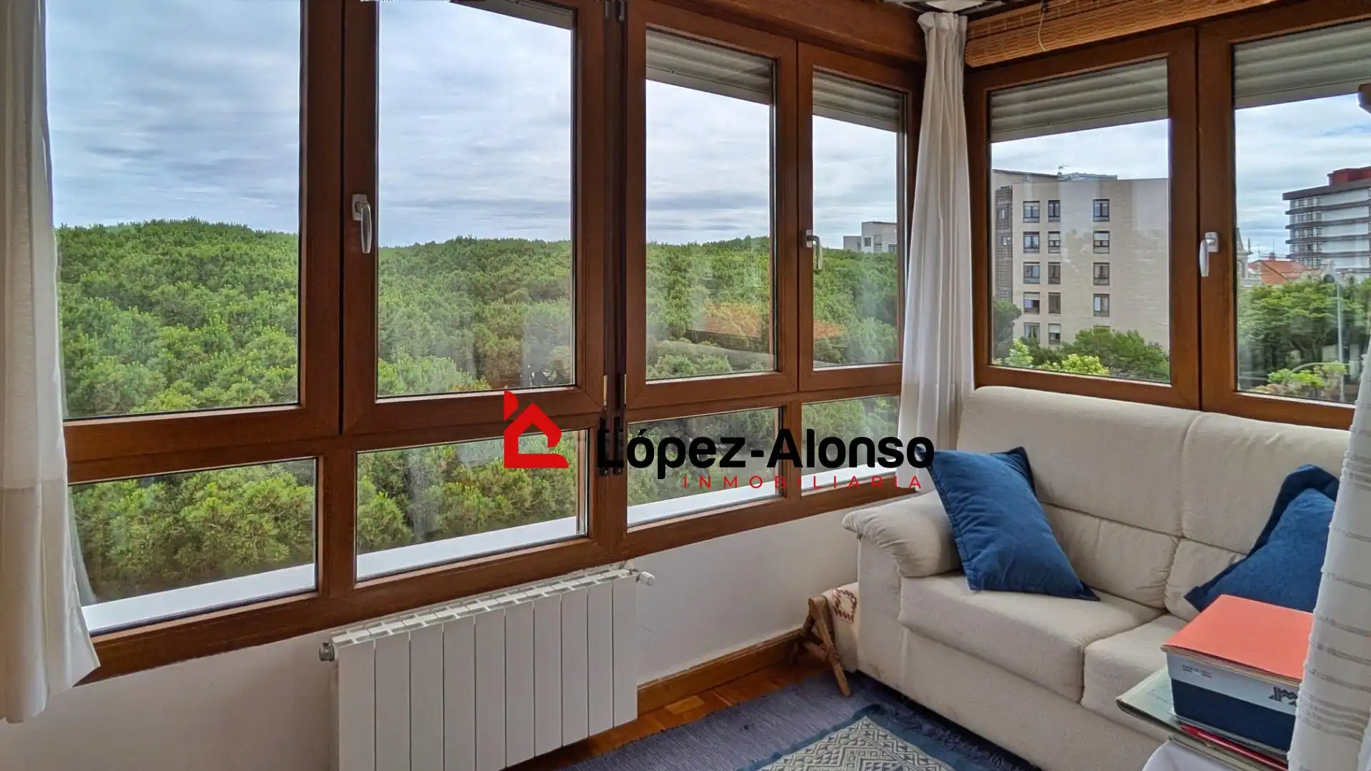 Balcony of Flat for sale in Santander  with Heating and Storage room