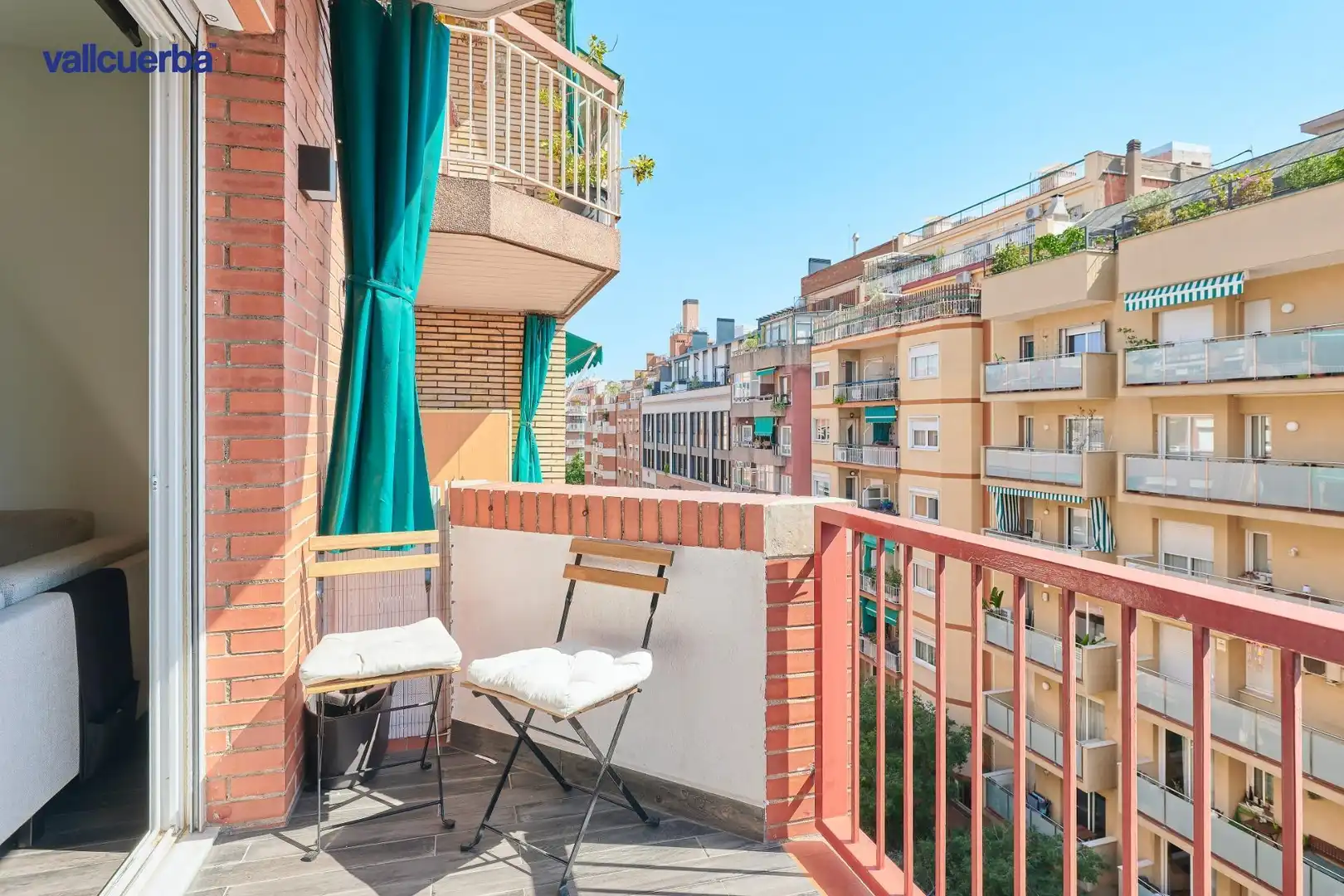 Balcony of Flat for sale in Barcelona  with Air Conditioner, Heating and Balcony