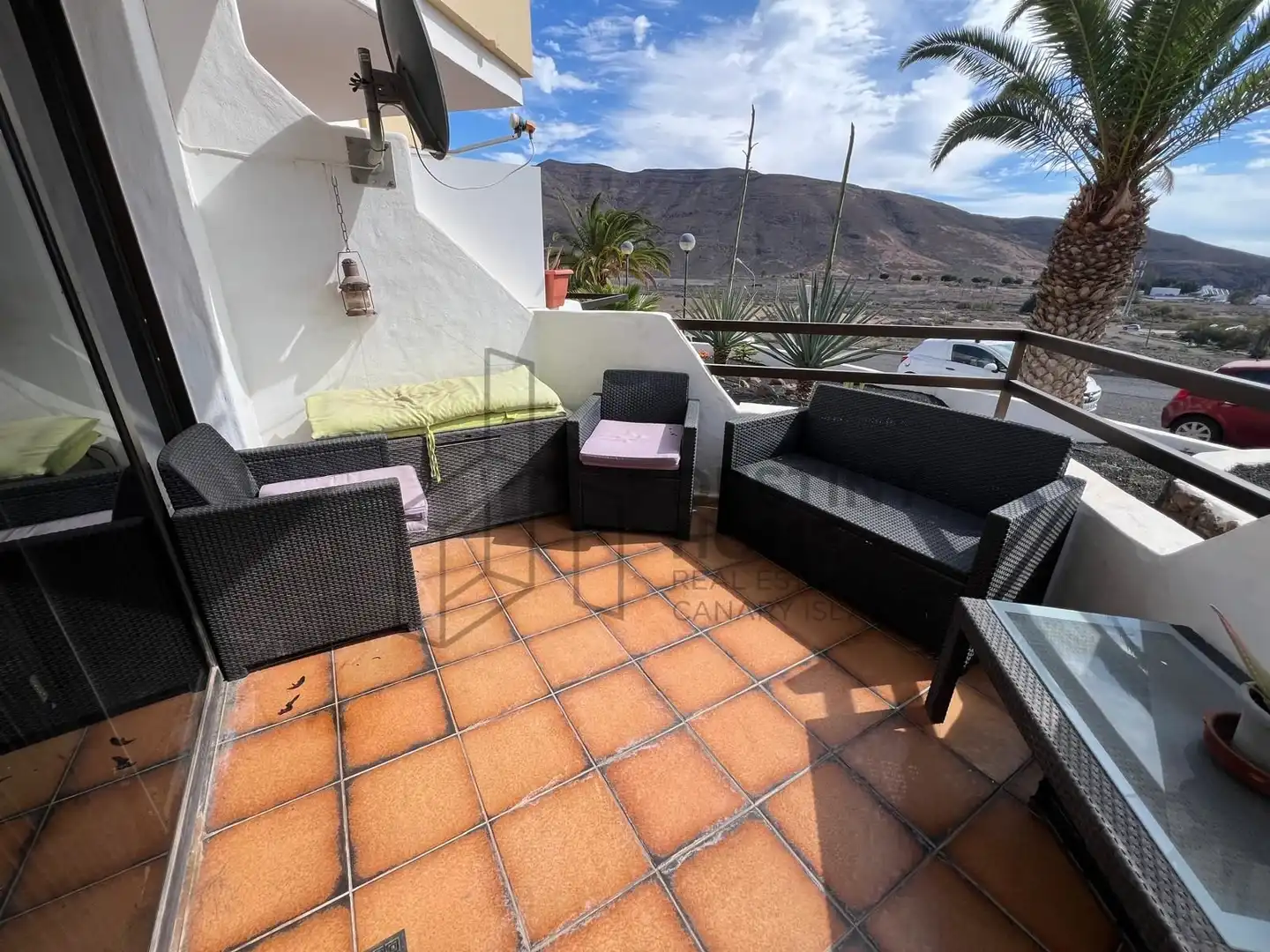 Terrasse von Wohnungen zum Verkauf in Tuineje mit Terrasse, Möbliert und Gemeinschaftspool